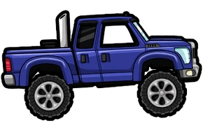 4x4 bleu Super diesel
